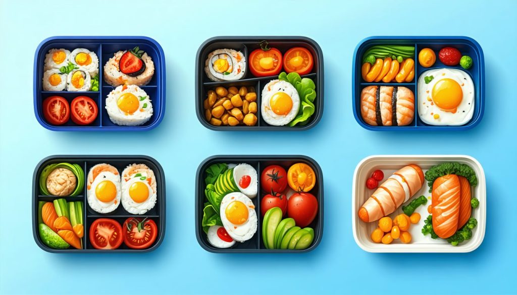 高齢者向け宅食サービス5社の比較イメージ