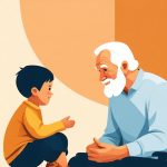 見守りカメラを嫌がる親と話し合う家族のイメージ